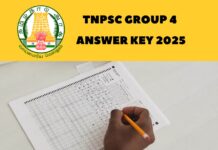 TNPSC Group 4 Answer Key 2025 Tamil